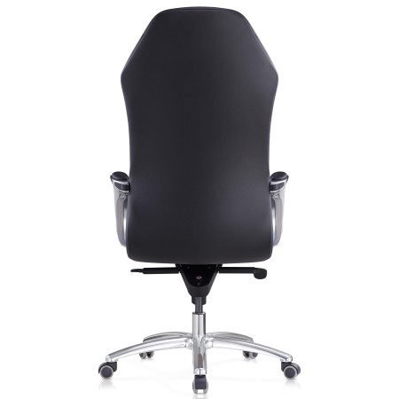 Sillón BATURA, homologado 8 horas y tapizado en piel natural color negro