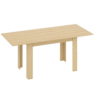Mesa de reuniones TRIESTE, Madera, color Haya