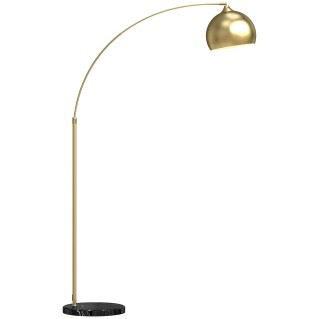 Lámpara de pie PROLUME, diseño sofisticado, en color Dorado