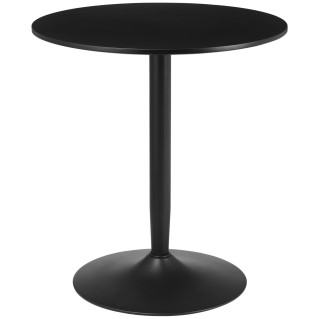 Mesa de Reuniones TURÍN,  Ø70x75 cm, en color Negro
