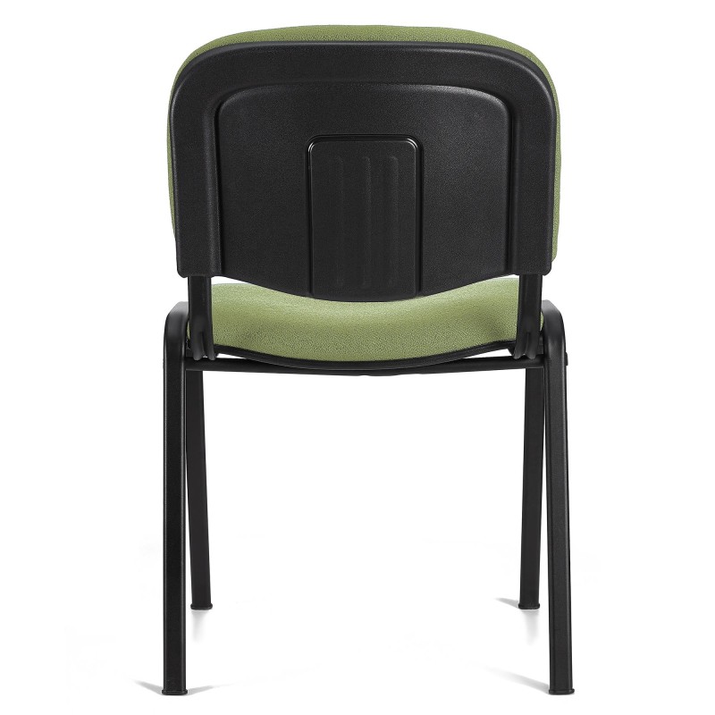 Silla de Confidente MOBY BASE, Cómoda y Práctica, Precio Increible, Color Negro y Patas Negras