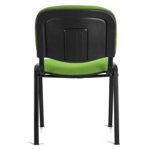 Silla de Confidente MOBY BASE, Cómoda y Práctica, Precio Increible, Color Negro y Patas Negras