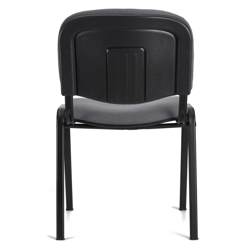 Silla de Confidente MOBY BASE, Cómoda y Práctica, Precio Increible, Color Negro y Patas Negras