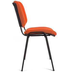 Silla de Confidente MOBY BASE, Cómoda y Práctica, Precio Increible, Color Negro y Patas Negras