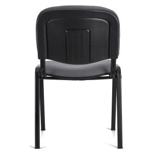 Lote 5 Sillas de confidente MOBY BASE en bonito color negro