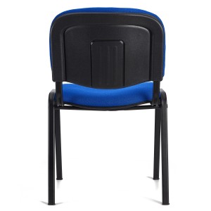 Lote 5 Sillas de confidente MOBY BASE en bonito color negro