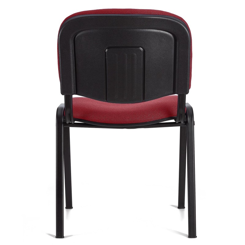 Lote 5 Sillas de confidente MOBY BASE en bonito color negro