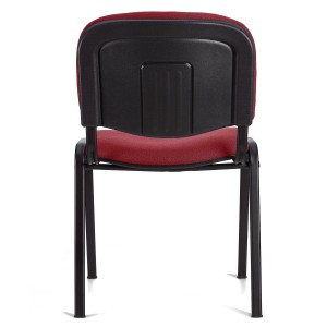 Lote 5 Sillas de confidente MOBY BASE en bonito color negro