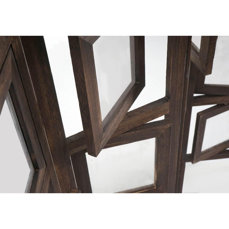 Biombo DONAR, 160x125x2cm, estructura de madera con espacios para colocar fotografías