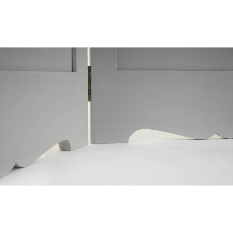 Biombo BROR, 170x160x2cm, estructura de madera con espacios para colocar fotografías