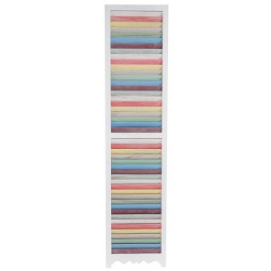 Biombo GERD, 170x160x2cm, estructura de madera multicolor