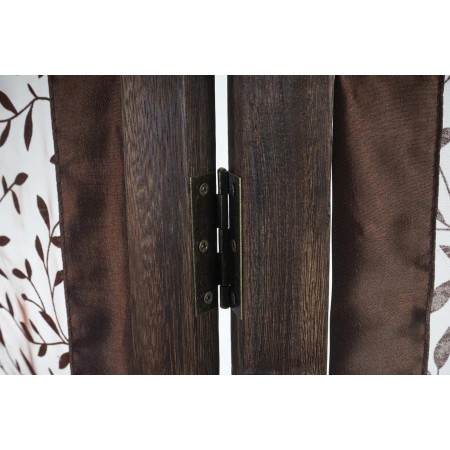 Biombo HADAR, 170x160x2cm, estructura de madera color marrón