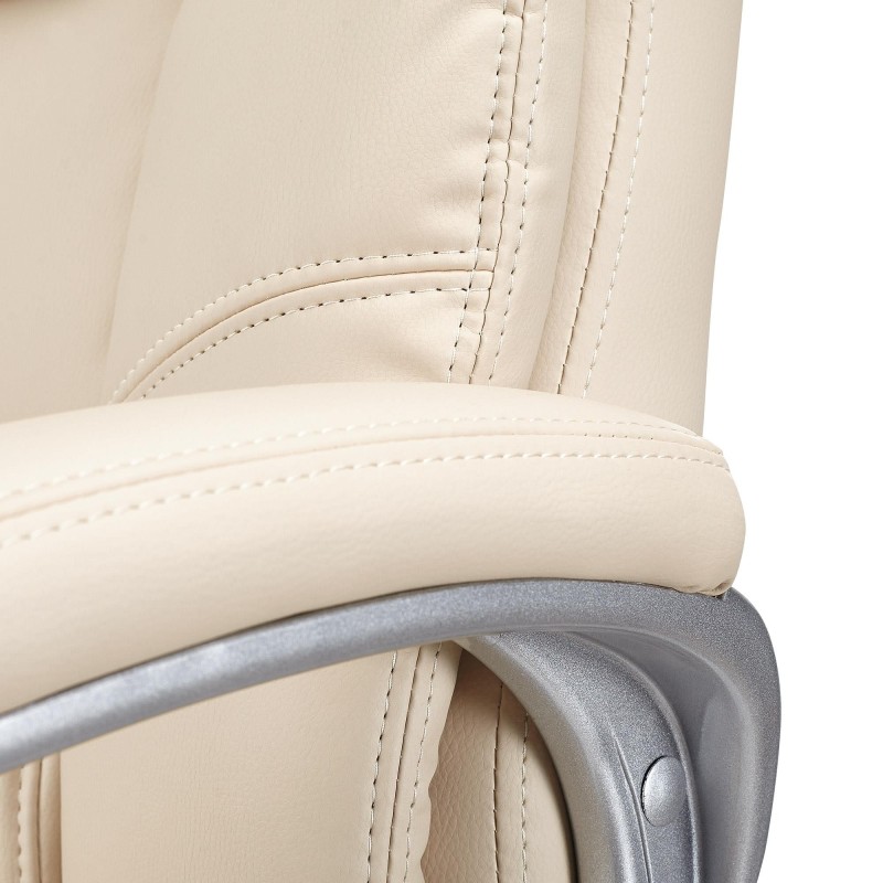 Sillón de oficina SANTIAGO acolchada, uso 8h, negro