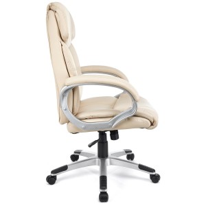 Sillón de oficina SANTIAGO acolchada, uso 8h, negro