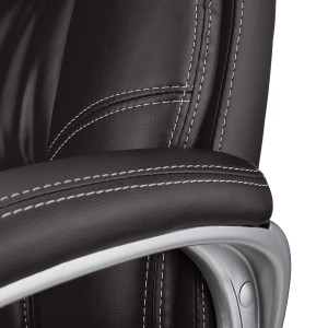 Sillón de oficina SANTIAGO acolchada, uso 8h, negro