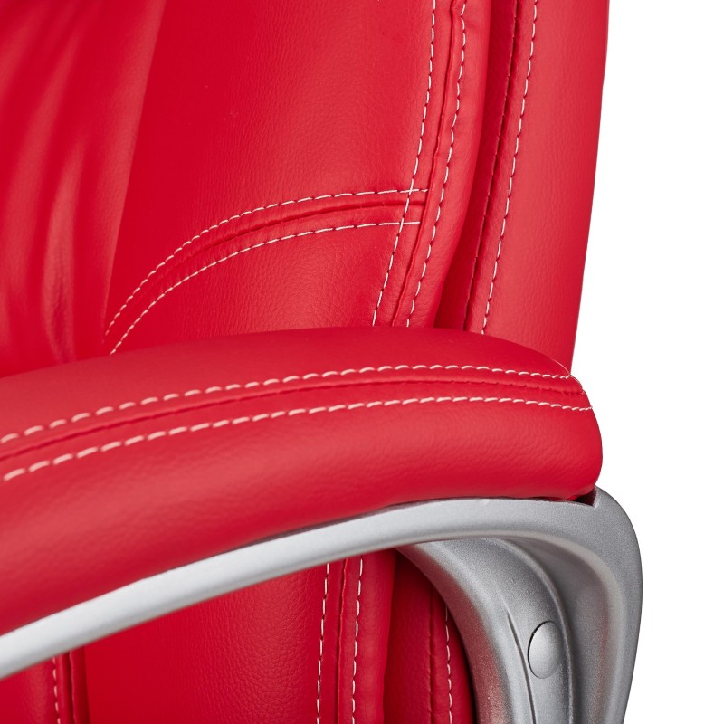 Sillón de oficina SANTIAGO acolchada, uso 8h, negro