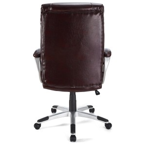 Sillón de oficina SANTIAGO acolchada, uso 8h, negro