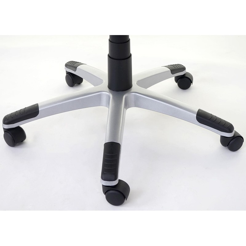 Sillón de oficina SANTIAGO acolchada, uso 8h, negro