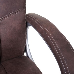 Sillón de oficina SANTIAGO acolchada, uso 8h, negro