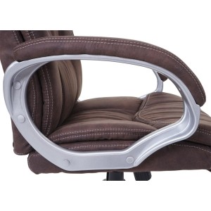 Sillón de oficina SANTIAGO acolchada, uso 8h, negro