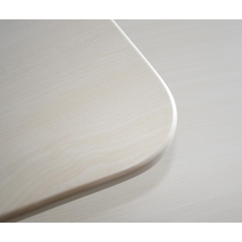 Mesa de ordenador HIDRA, en madera color crema, 85x190x50cm