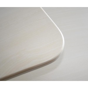 Mesa de ordenador HIDRA, en madera color crema, 85x190x50cm