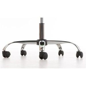 Sillón de oficina BOSTON, Gran acolchado, resistente hasta 150kg, base metálica, en negro