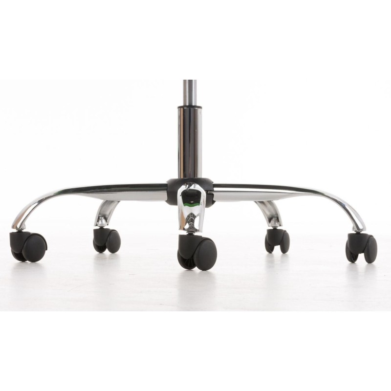 Sillón de oficina BOSTON, Gran acolchado, resistente hasta 150kg, base metálica, en negro