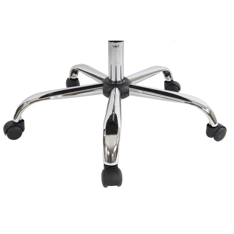 Sillón de oficina BOSTON, Gran acolchado, resistente hasta 150kg, base metálica, en negro