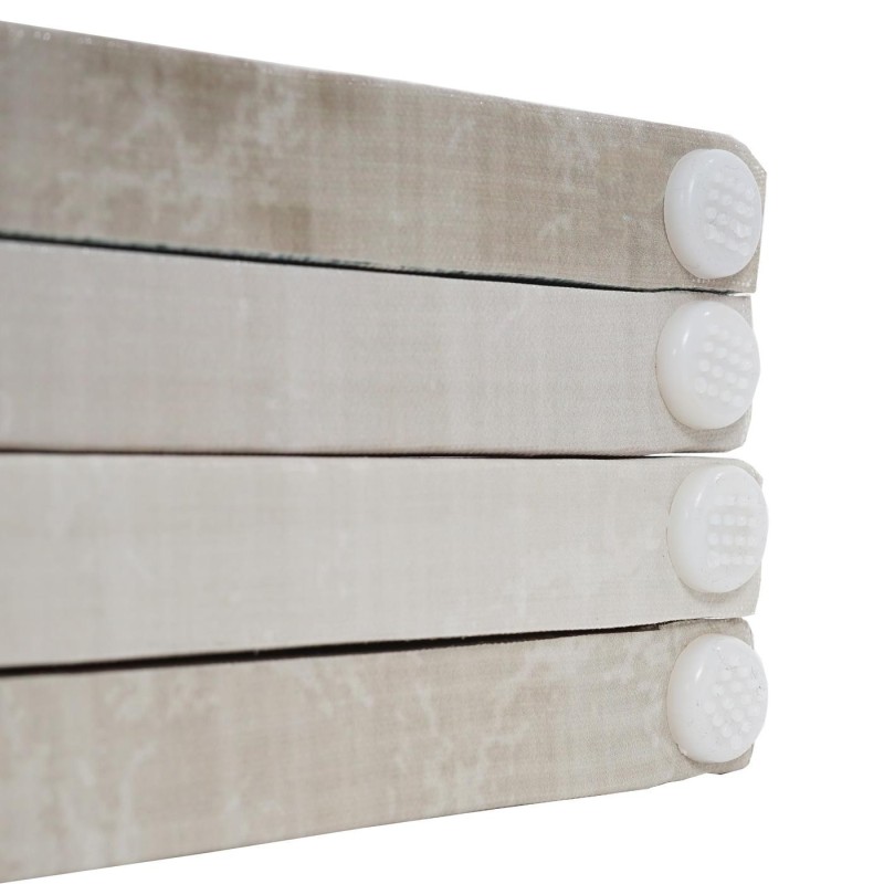 Biombo VINTAGE CALMA, 180x160x2,5cm, estructura de madera con tapizado de tela en poliester