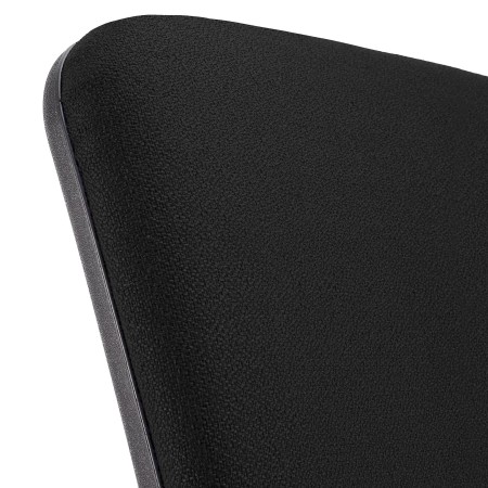 Silla de oficina CALIPSO PLUS, respaldo y brazos ajustables, en tela negra