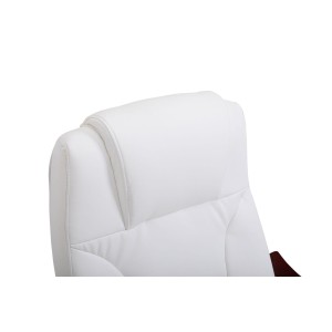 Sillón de oficina LIVERPOOL, gran acolchado en negro