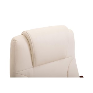 Sillón de oficina LIVERPOOL, gran acolchado en negro