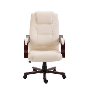 Sillón de oficina LIVERPOOL, gran acolchado en negro