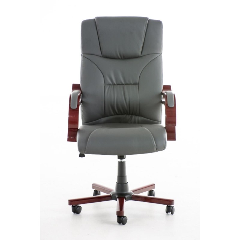 Sillón de oficina LIVERPOOL, gran acolchado en negro