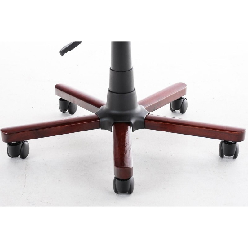 Sillón de oficina LIVERPOOL, gran acolchado en negro