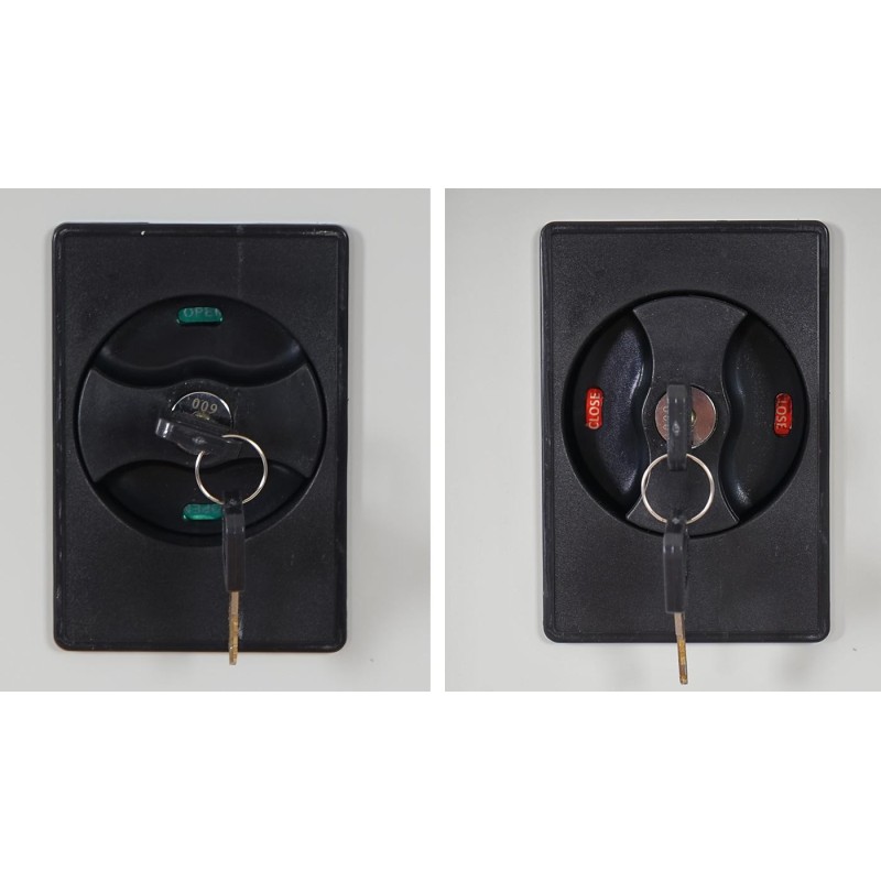 Armario archivador OLSEN 2 PUERTAS, gran capacidad y máxima robustez, color azul