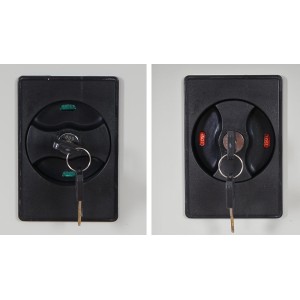 Armario archivador OLSEN 2 PUERTAS, gran capacidad y máxima robustez, color azul