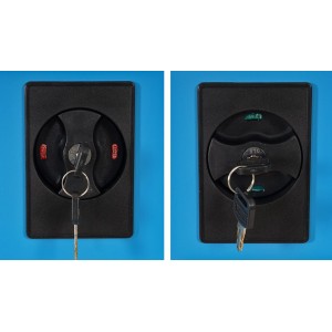 Armario archivador OLSEN 2 PUERTAS, gran capacidad y máxima robustez, color azul