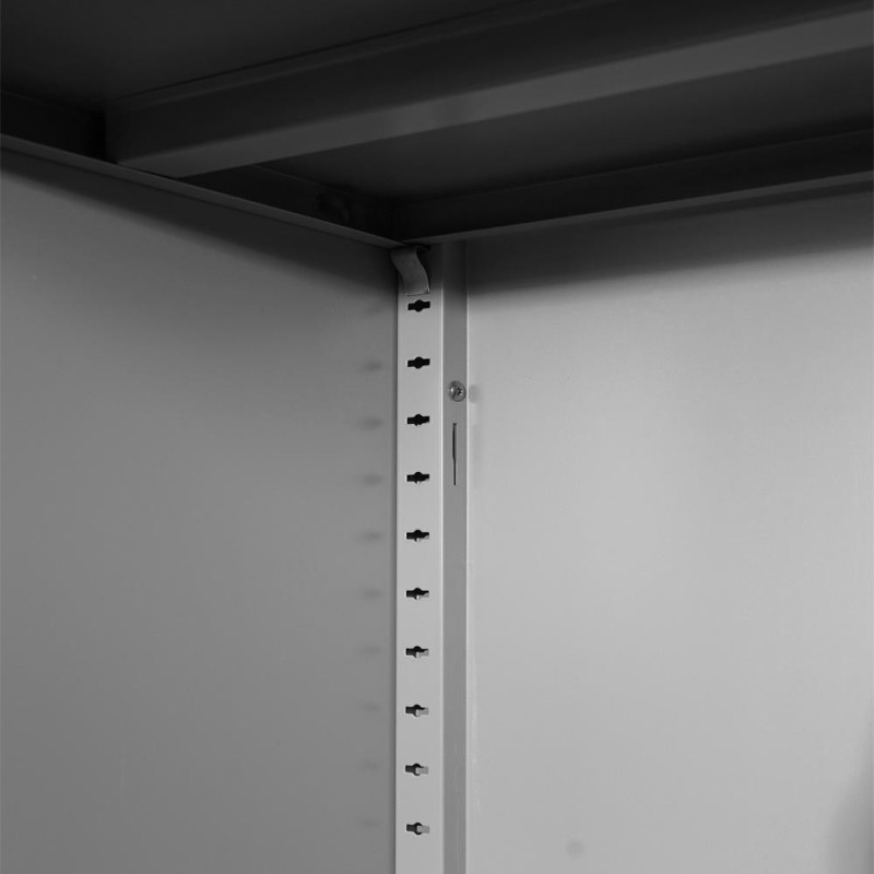 Armario archivador OLSEN 4 PUERTAS 2 CAJONES, gran capacidad y máxima robustez, color azul