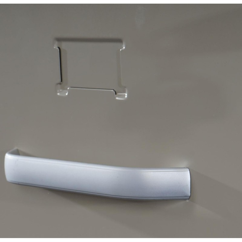 Archivador EDWIN 2 CAJONES (Asas), gran capacidad de almacenaje, en chapa de acero, color gris