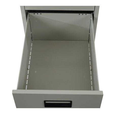 Archivador EDWIN 3 CAJONES, gran capacidad de almacenaje, en chapa de acero, color gris 2