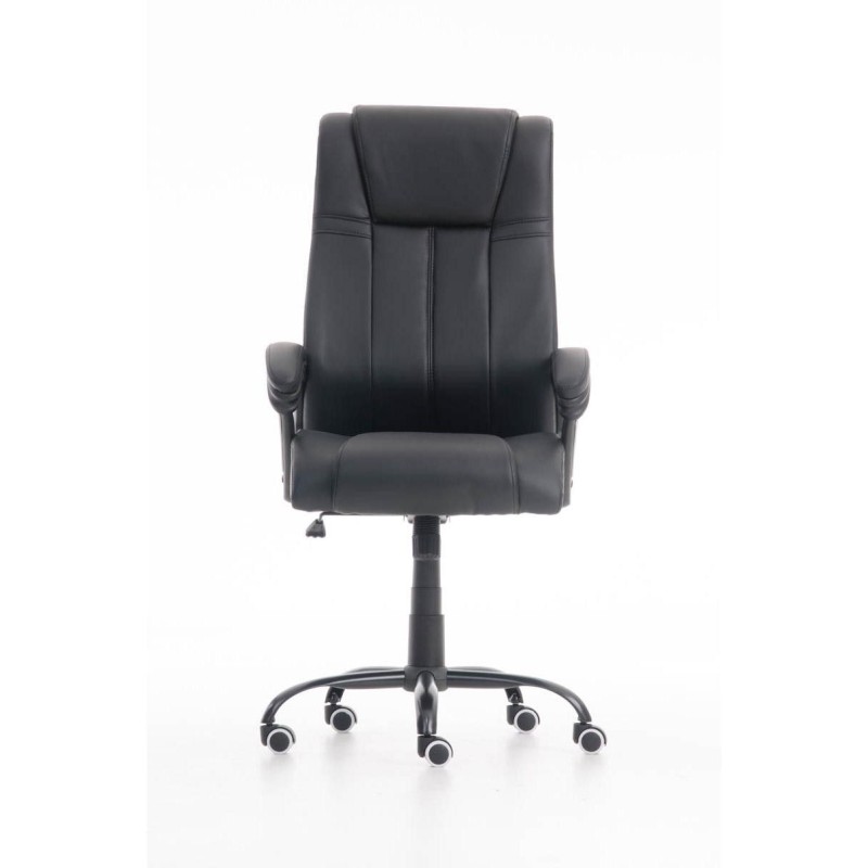 Sillón de oficina CONDOR, muy robusta, gran acolchado en negro