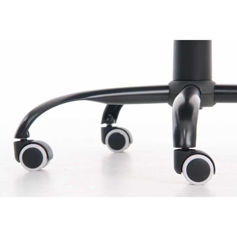 Sillón de oficina CONDOR, muy robusta, gran acolchado en negro