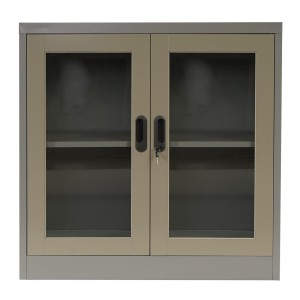 Armario archivador JACOB, muy robusto y práctico, color gris