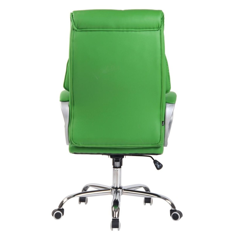 Sillón de oficina KIMI, gran respaldo acolchado en Negro