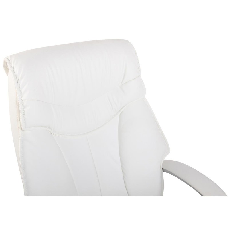 Sillón de oficina KIMI, gran respaldo acolchado en Negro