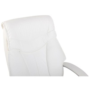 Sillón de oficina KIMI, gran respaldo acolchado en Negro