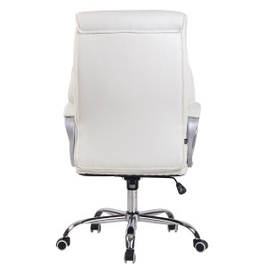 Sillón de oficina KIMI, gran respaldo acolchado en Negro