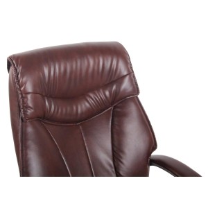 Sillón de oficina KIMI, gran respaldo acolchado en Negro